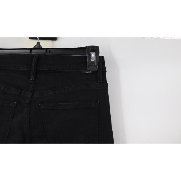 Mother jeans Women's 26 The Stunner Double Zip Ankle step fray not guilty black - Picture 7 of 15